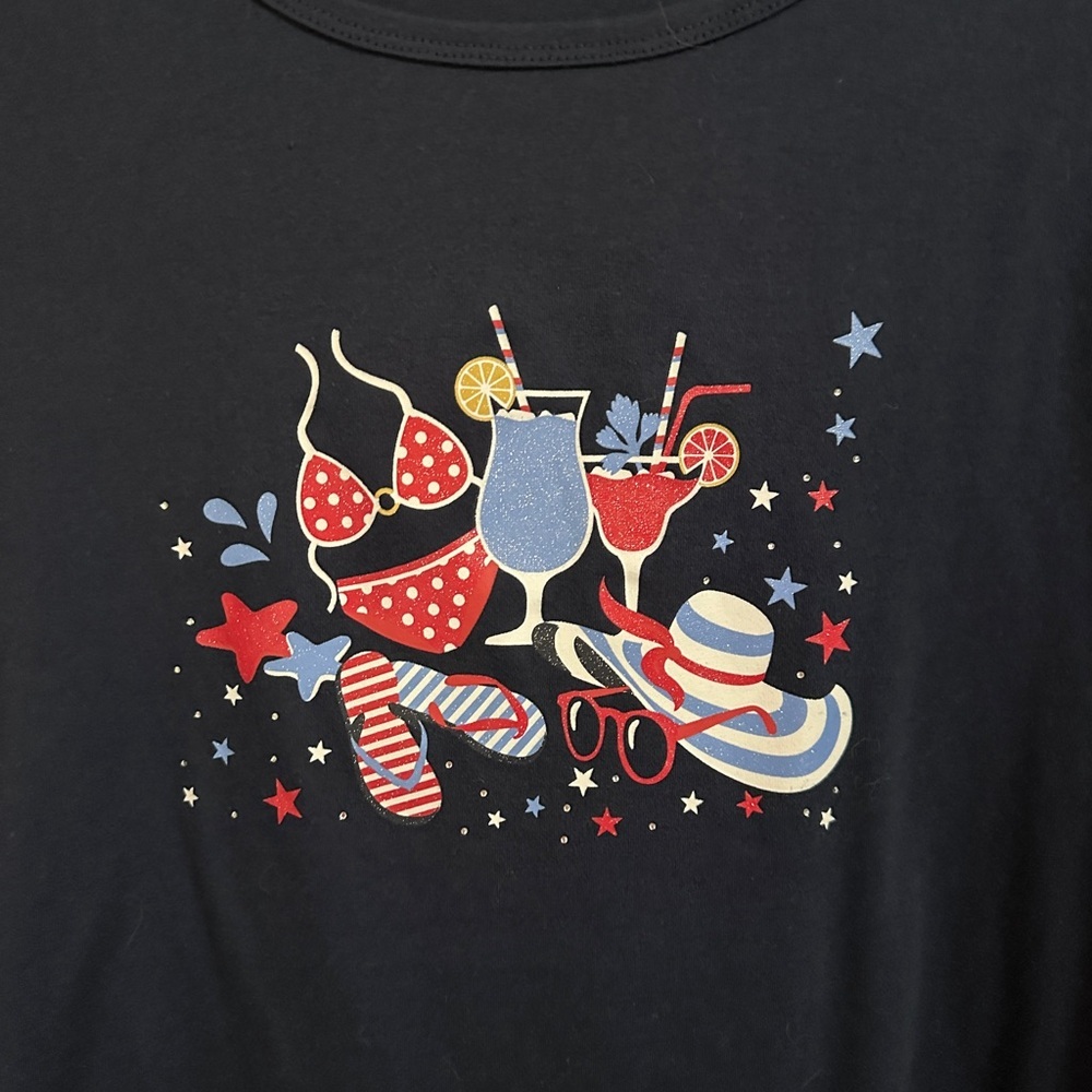Gloria Vanderbilt tee shirt - Picture 2 of 4